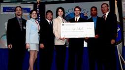 2000 National Science Bowl championship high school team.